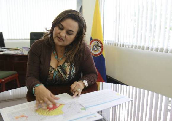 Foto Paulo Andr&#233;s Montoya - Gloria Patricia Cort&#233;s es la directora del Observatorio Sismol&#243;gico y Vulcanol&#243;gico de Manizales.