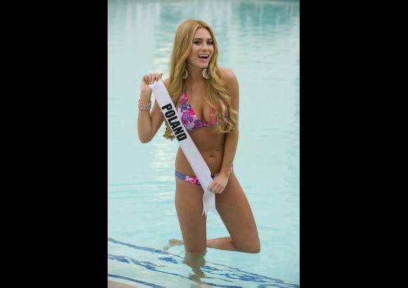 Foto Reuters - Miss Polonia, Marcelina Zawadzka.