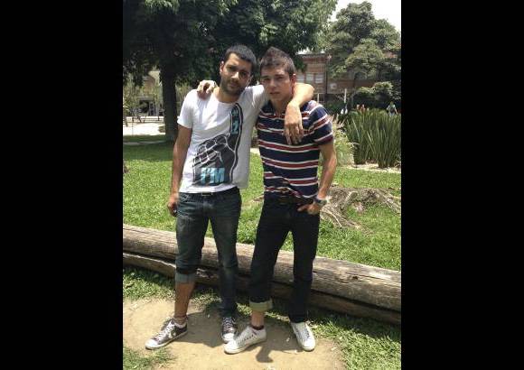 Catalina Hernández Osorio - Juan Pablo Cardona y Oscar Valencia, estudiantes de Eafit. "Si pudiéramos ayudar de otras formas también lo haríamos".