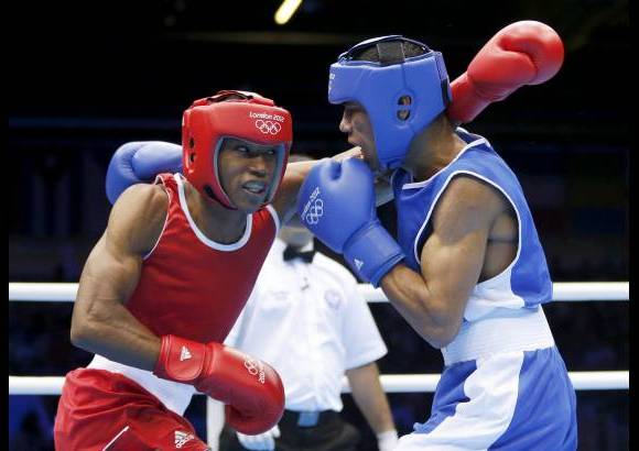 Reuters - Marriaga, de 19 años de edad, 64 kilogramos de peso y 1,76 metros de estatura, fue vencido en los tres asaltos de la competencia boxística con un marcador de 6-3, 6-2 y 5-3.