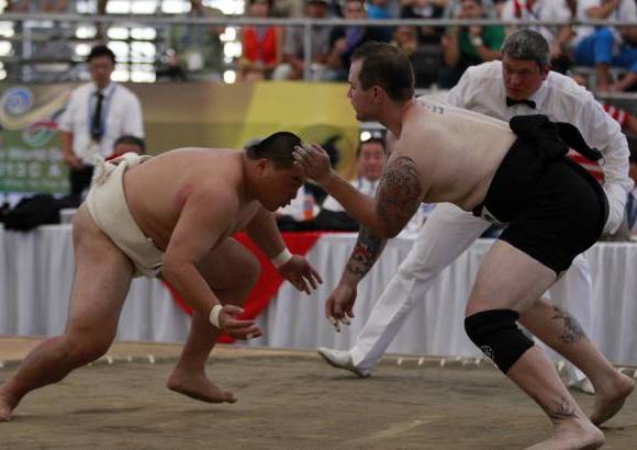 Colprensa - El sumo es un arte milenario de Jap&#243;n que se ha extendido con rapidez por diferentes pa&#237;ses.