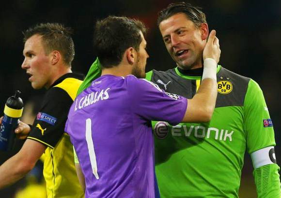 REUTERS - Borussia Dortmund, que el a&#241;o pasado elimin&#243; al Madrid en semifinales, finalmente no pudo volver a golpear al conjunto merengue.