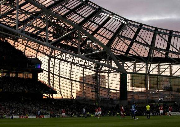Reuters - Hermosa panorámica del Dublín Arena de la capital irlandesa.