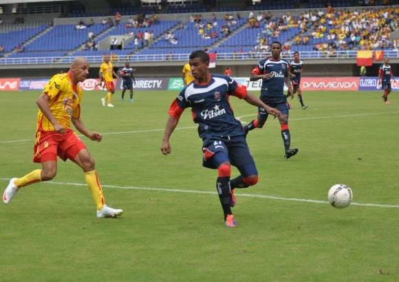 Colprensa - En empate rojo acabó sequía de Felipe Pardo. El DIM igualó 2-2 con Pereira en la capital de Risaralda.