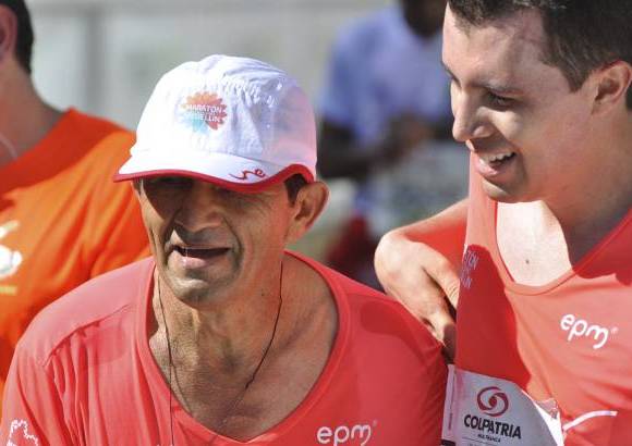 Esteban Jaramillo y Sebasti&#225;n Salazar - M&#225;s de 10 mil competidores se dieron cita en esta hist&#243;rica cita deportiva que se corr&#237;a en las modalidades de 5, 10, 21 y 42 kil&#243;metros.