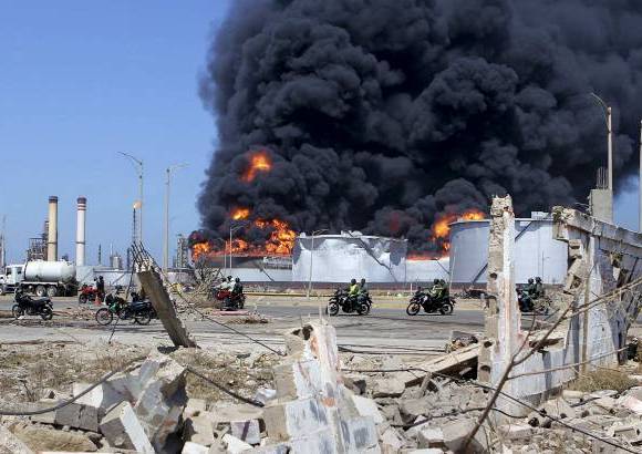 Reuters - La refinería Amuay, ubicada en el estado de Falcón, tiene capacidad para procesar 645 mil barriles por día.