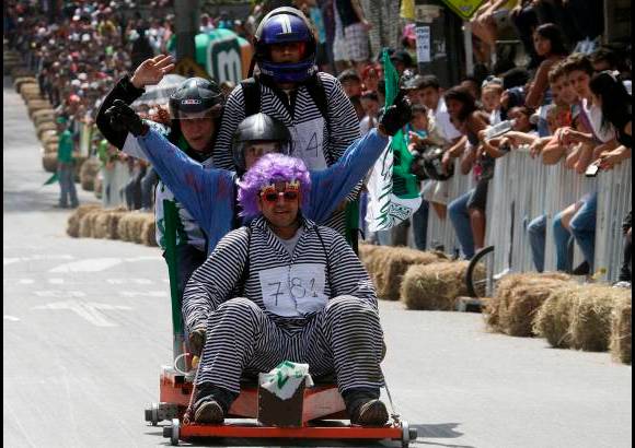 Hernán Vanegas - Los difraces que se vieron en la carrera fueron de diversos estilos.