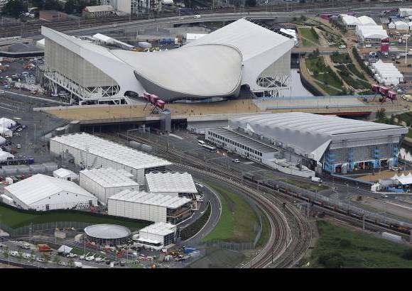 AP - El Centro Acu&#225;tico para salto, nataci&#243;n, nado sincronizado, pentatl&#243;n moderno y nataci&#243;n paral&#237;mpica.