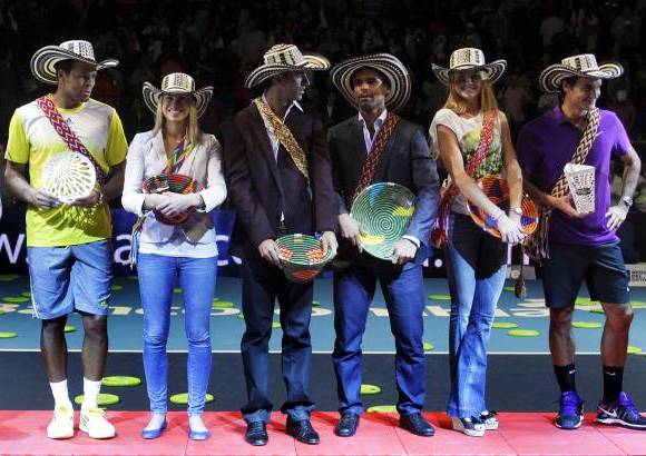 Foto Mauricio Alvarado - La gran fiesta comenz&#243; cuando Federer gan&#243; el duelo 7-6 (8), 2-6, 6-3.