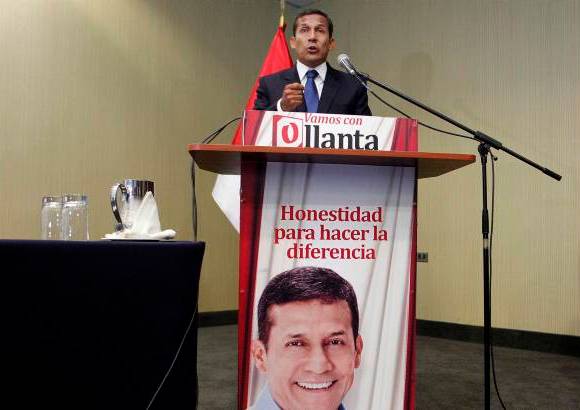 Reuters - Humala fue candidato presidencial en el 2006 y disputó la segunda vuelta con el ahora presidente peruano Alan García.