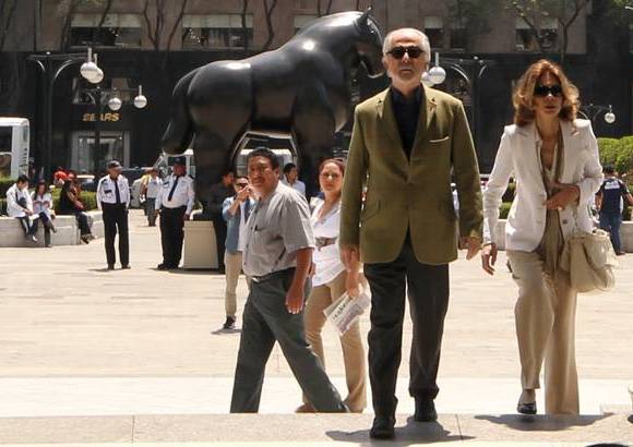 Foto Henry Agudelo - Fernando Botero inaugur&#243; la muestra retrospectiva m&#225;s grande que se haya hecho de la obra del artista antioque&#241;o, organizada con motivo de su cumplea&#241;os 80 y que albergar&#225; el Palacio de Bellas Artes de la capital mexicana.