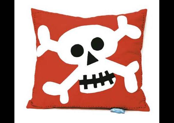 Cojines Emu - Fieles acompañantes de las camas y los sillones, sinónimos de comodidad y descanso, los cojines expresan con sus formas, colores y estampados el espíritu de una habitación infantil. Son prácticos para renovar la decoración de este espacio según la edad y los gustos del niño.