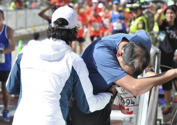 Esteban Jaramillo y Sebasti&#225;n Salazar - M&#225;s de 10 mil competidores se dieron cita en esta hist&#243;rica cita deportiva que se corr&#237;a en las modalidades de 5, 10, 21 y 42 kil&#243;metros.