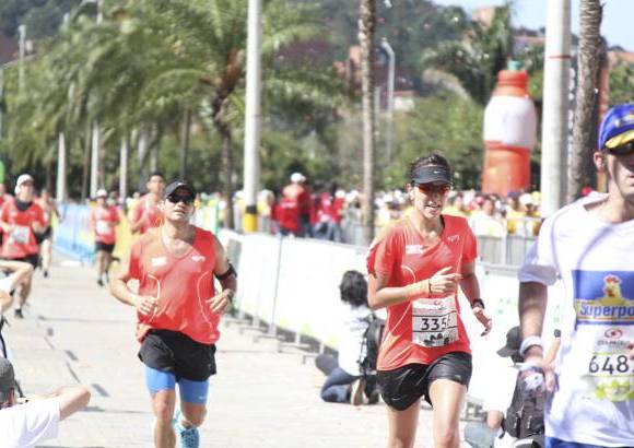 Esteban Jaramillo y Sebasti&#225;n Salazar - M&#225;s de 10 mil competidores se dieron cita en esta hist&#243;rica cita deportiva que se corr&#237;a en las modalidades de 5, 10, 21 y 42 kil&#243;metros.