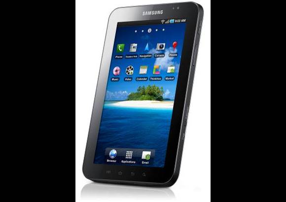 Cortesía - La compañía norcoreana Samsung tiene su versión Galaxy Tab 7, cuyo costo comienza en 349.99 dólares.