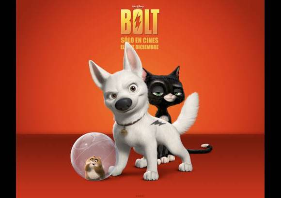 CANAL RCN - NUESTRO CINE: BOLT (Lunes 21 de mayo, 8:00 p.m.) Una pel&#237;cula animada por computador que logr&#243; una nominaci&#243;n al &#211;scar como mejor pel&#237;cula en el a&#241;o 2008.