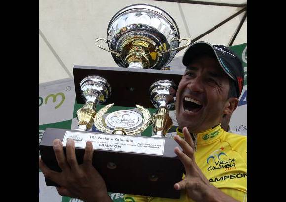 Róbinson Sáenz - Me siento muy Feliz, este era un título que estábamos buscando con mi entrenador, con mi equipo y con mis patrocinadores, dijo Cárdenas.