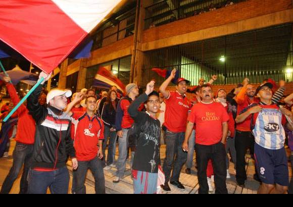 Juan Antonio Sánchez, enviado especial Manizales - Muy animados llegaron los hinchas del DIM a Manizales.