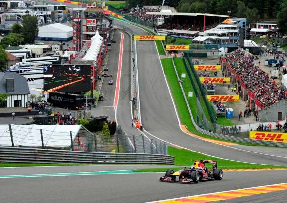 Reuters - El Gran Premio de B&#233;lgica es disputado en Spa-Francorchamps.