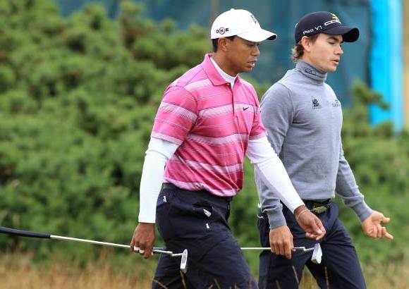 AP - Camilo Villegas y Tiger Woods compartieron la ronda de este jueves junto al inglés Justine Rose.