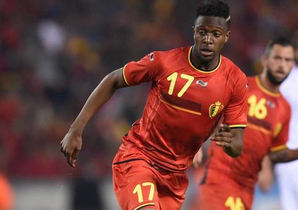 FOTO AFP - Bélgica es una de las selecciones más jovenes del Mundial con ocho jugadores por debajo de los 25 años. Divock Origi, con 19 años, es el menor de su equipo y el quinto más joven de Brasil-2014. (18-04-1995).