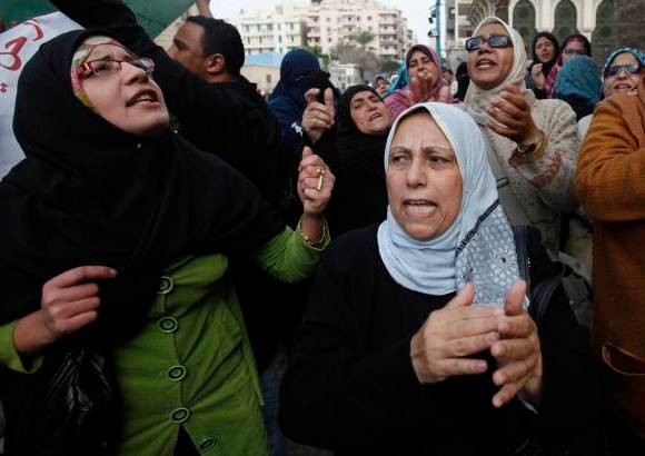 Reuters - Muchas de las manifestantes afirman que se est&#225; dando un gran paso en los derechos de la mujer en Egipto y se han roto enormes barreras culturales.
