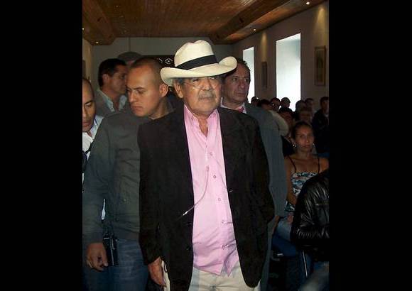 Colprensa - En noviembre de 2012, V&#237;ctor Carranza, el zar de las esmeraldas, se le vio con ox&#237;geno durante una reuni&#243;n de mineros que se realiz&#243; en Boyac&#225;.