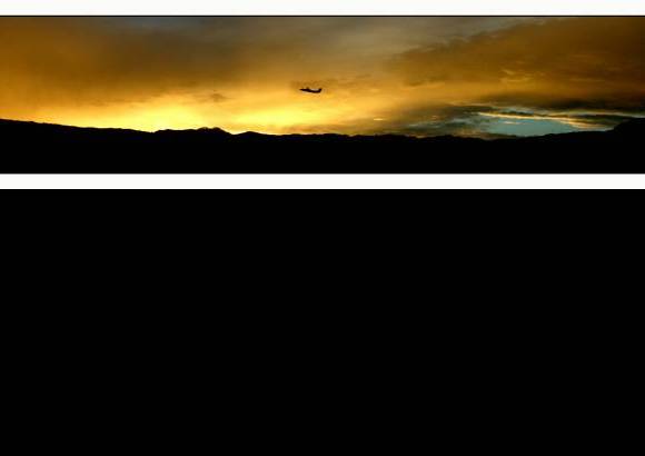 Henry Agudelo - Un atardecer acaramelado de Medellín.