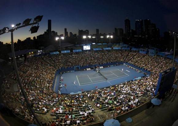 Reuters - Gran ambiente en Melbourne, Australia.