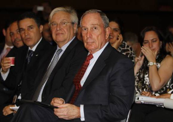 Donaldo Zuluaga - El exalcalde de Nueva York, Michael Bloomberg fue de los primeros en hablar en el Foro Urbano Mundial.
