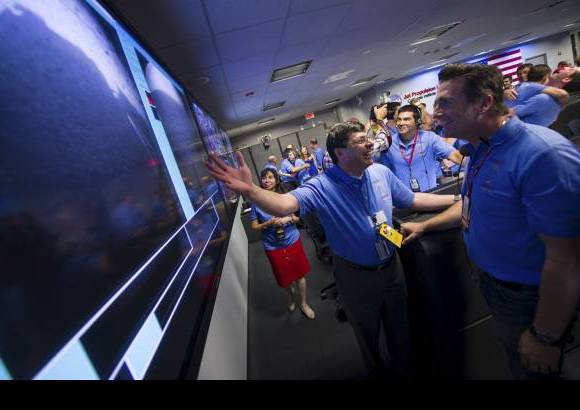 Foto Reuters - La maniobra realizada por la Nasa tenía un margen de error de cero.