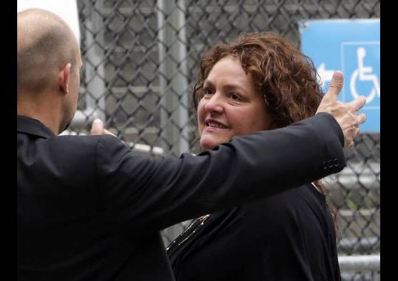 AP - La actriz Aida Turturro, hermana de Tony Soprano en la serie, all&#237; comparti&#243; con James Gandolfini 73 cap&#237;tulos.