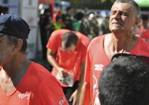 Esteban Jaramillo y Sebasti&#225;n Salazar - M&#225;s de 10 mil competidores se dieron cita en esta hist&#243;rica cita deportiva que se corr&#237;a en las modalidades de 5, 10, 21 y 42 kil&#243;metros.