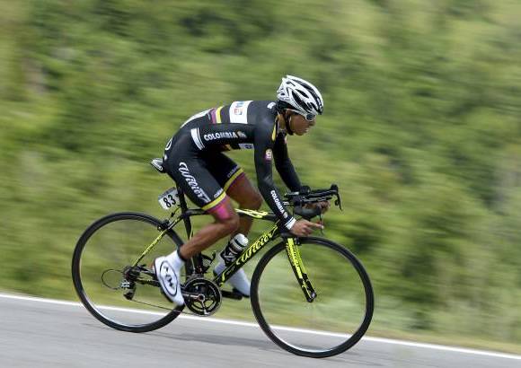 AP - R&#243;binson Chalapud (COL) lleg&#243; en la posici&#243;n 86 a 5 minutos 25 del ganador y actualmente es 88 en la general.