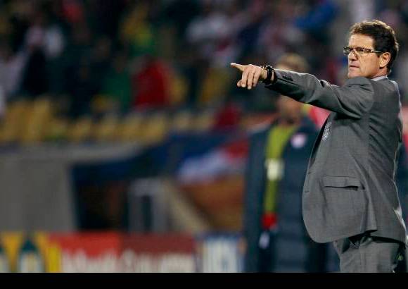 Reuters - Fabio Capello, t&#233;cnico de Inglaterra, sufri&#243; con el empate de E.U., so&#241;aba con el triunfo de su equipo.