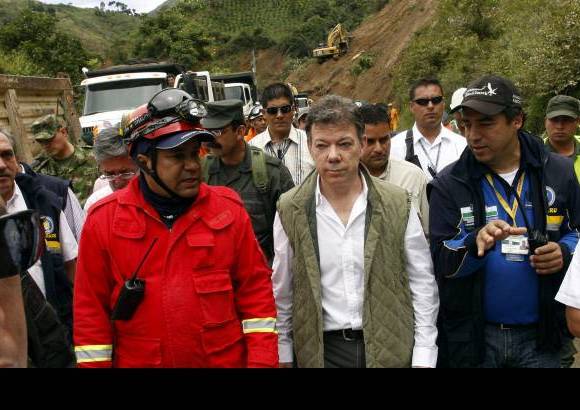 Jaime Pérez - El mandatario anunció que la vía al Mar estará cerrada por lo menos 15 días más.