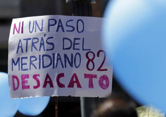 Colprensa - La manifestaci&#243;n se realiz&#243; de forma simult&#225;nea en Medell&#237;n, en el Parque de los Deseos, Cartagena, Barranquilla, Cali, Ibagu&#233;, Pereira, as&#237; como en San Andr&#233;s.