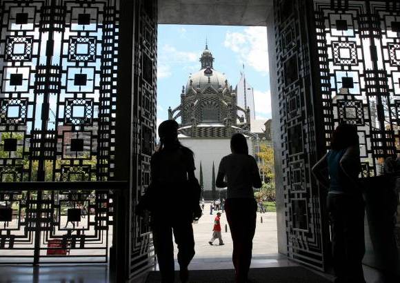 Foto Donaldo Zuluaga - El antiguo Palacio Municipal de Medell&#237;n, hoy Museo de Antioquia, fue dise&#241;ado por Horacio y Mart&#237;n Rodr&#237;guez, para la firma H. M. Rodr&#237;guez e Hijos.