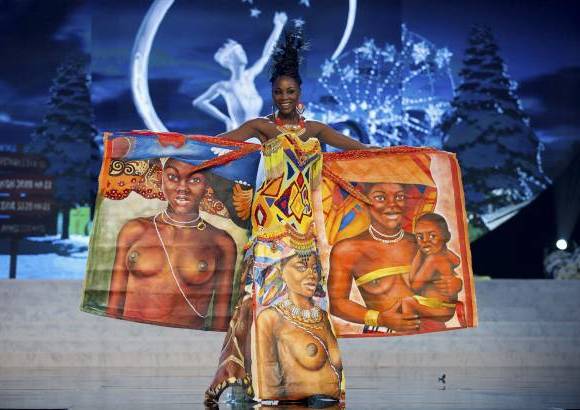 Reuters - Miss Angola, Marcelina Vahekeni.