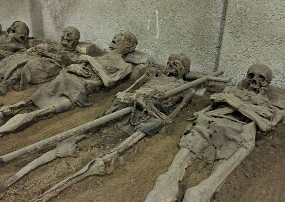 AFP - En la tumba reposan los cuerpos de los miembros de la orden de los capuchinos, sus mecenas e importantes personalidades de Brno.