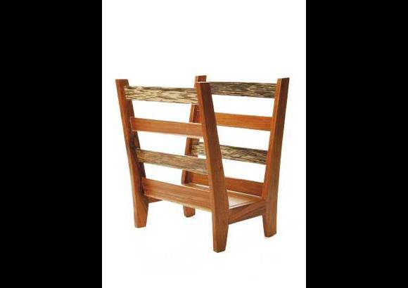 Fino Lino revistero - Calidez para servir y sorprender con este revistero en madera.