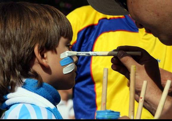 Jaime Pérez - La hermandad entre argentinos y colombianos sigue haciéndose notar.