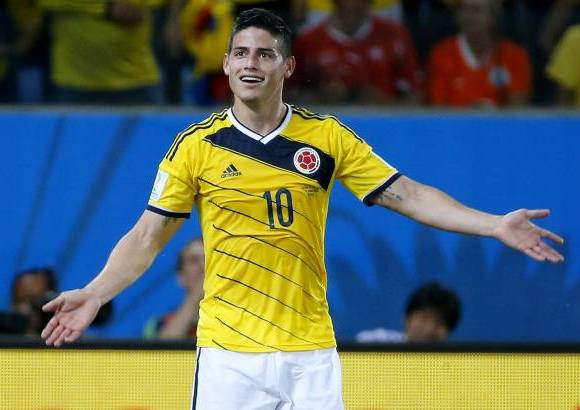 FOTO JUAN ANTONIO SÁNCHEZ, enviado especial a Cuiabá, Brasil - El seleccionado tricolor terminó su participación en primera ronda con goleada 4-1 sobre Japón y avanzó como primera del Grupo C a los octavos de final del Mundial. Los goles ante los nipones los marcaron Cuadrado, Jackson y James, Okazaki anotó el descuento.