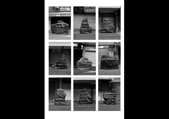 Foto Cortesía - Luis Arcesio Tobón también recibió mención por su obra Sin título.