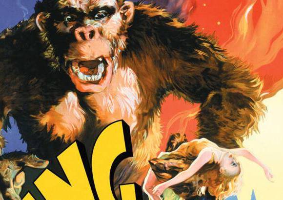 - Poster de King Kong (1933). Originalmente la pel&#237;cula se iba a llamar La octava maravilla del mundo. Fueron los publicistas los que le agregaron la palabra King y, de paso, rebautizaron la cinta.
