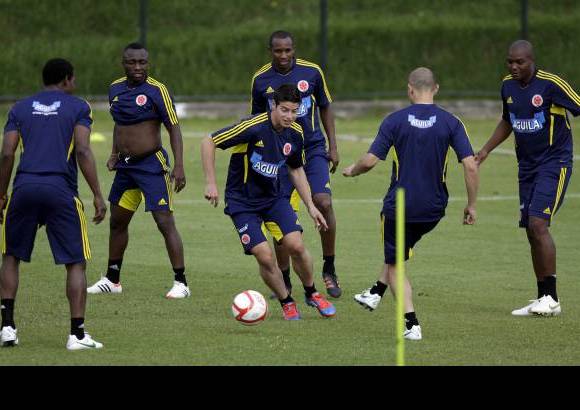 Foto Colprensa - La Selecci&#243;n cerr&#243; este jueves las pr&#225;cticas en el Metropolitano para el juego del viernes.