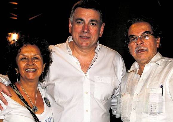 Fotos julio césar herrera - Nancy Delgado, Francisco Tornét y Romero Tejada.