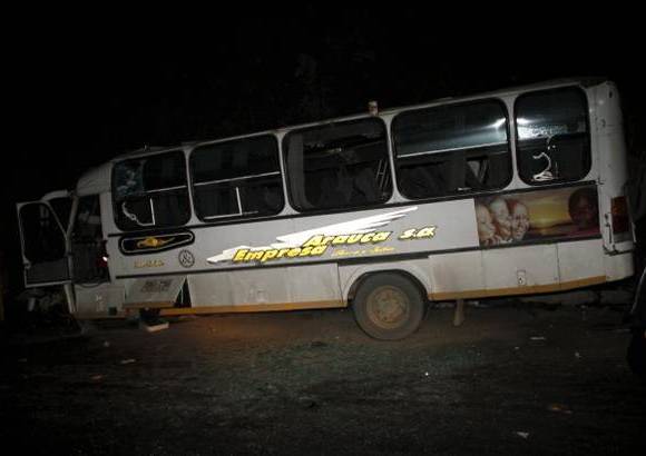Cortes&#237;a La Patria - El bus se accident&#243; en la zona conocida como la Curva del Diablo, en la p&#225;ramo de Las Letras.