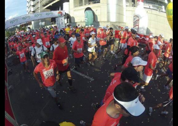 Esteban Jaramillo y Sebastián Salazar - Más de 10 mil competidores se dieron cita en esta histórica cita deportiva que se corría en las modalidades de 5, 10, 21 y 42 kilómetros.