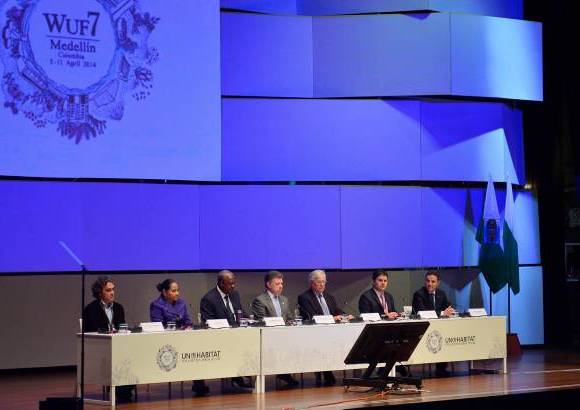 SIG - El Presidente de la República Juan Manuel Santos estuvo presente en la inauguración del Foro Urbano Mundial.